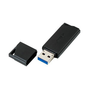 (܂Ƃ) obt@[USB3.1(Gen1)Ή USB[ o[f 32GB ubN RUF3-K32GB-BK1 y×10Zbgz