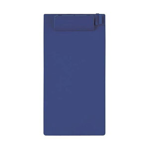 (まとめ)セキセイ クリップボード 伝票サイズタテ SSS-2059P-15ネイビーブルー 1セット(20枚)【×3セット】