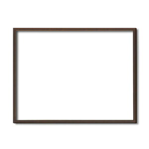 〔 木製額 〕 デッサン額 大全紙サイズ 727×545mm ブラウン 壁掛けひも付き UVカットアクリル 木製 フレーム 額縁 額