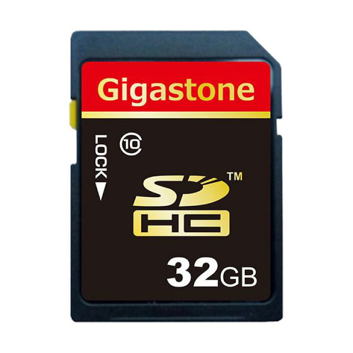 楽天市場】（まとめ）Gigastone SDHCカード32GB class10 GJS10/32G 1枚【×2セット】【日時指定不可】 : DECO  MAISON