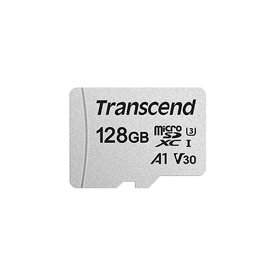 トランセンドジャパン 128GB UHS-I U3 A1 microSDXC Card w/o Adapter(TLC) TS128GUSD300S【日時指定不可】