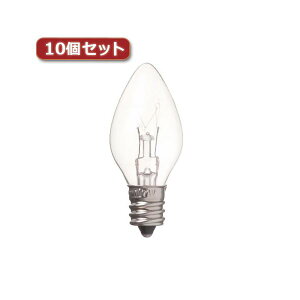�i�܂Ƃ߁jYAZAWA ���[�\�N�� C7 E12 7W �N���A10�Z�b�g C71207CX10�y×3�Z�b�g�z