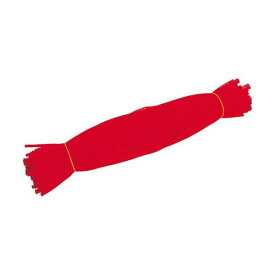 (まとめ) TRUSCO みかんネット 長さ45cm 赤 BESN-100-R 1袋(100本) 【×3セット】
