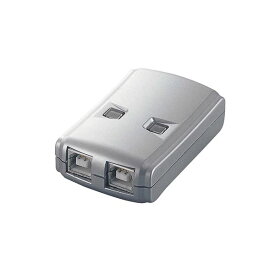 エレコム USB2.0手動切替器 2切替 USS2-W2