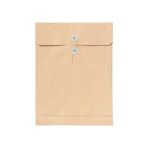 菅公工業 再生紙クラフト エコパッカー角0 120g/m2 ホ089 1パック(100枚)