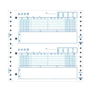 (まとめ)エプソン EPSON 会計伝票 連続用紙 2穴 AZ41AT 1箱(1000枚)【×3セット】