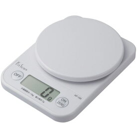 タニタ 計量器 幅11cm ホワイト 最大表示1kg 単4電池対応 デジタルクッキングスケール 料理はかり キッチン 台所