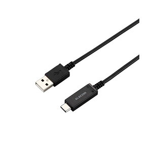 i܂Ƃ߁jGR X}[gtHpUSBP[u/USB2.0/iType-C-AXj/Fؕi/xm@\t/1.2m/ubN MPA-AC12SNBKy×2Zbgz