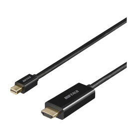 バッファロー（サプライ） miniDP-HDMI 変換ケーブル 2m ブラック BMDPHD20BK
