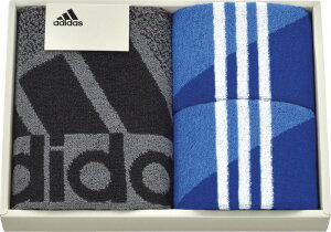 アディダス コレクト フェイスタオル&タオルチーフ2P AD-2591 ギフト 贈り物 プレゼント お中元 お歳暮 お祝い