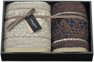 ジャーナルスタンダードファニチャー クエスト フェイスタオル&ウォッシュタオル FJS-2061 ギフト 贈り物 プレゼント お中元 お歳暮 お祝い