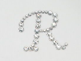 楽天市場 アルファベット デコ シール スワロフスキーの通販