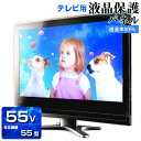 液晶テレビ保護パネル クリアパネル 55型【2ミリ通常】55型 55インチ 光沢 グレア仕様【国産 テレビ保護カバー 保護ガード 保護フィルム PC保護】