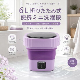 洗濯機 小型洗濯機 一人用 洗濯機 6L スピンバスケット付き 折りたたみ 脱水 タイマー ウォッシュボーイ バケツウォッシャー バケツ洗濯機 小型 野球 ユニフォーム 一人暮らし 静か ミニ洗濯機 バケツ型 折り畳み 靴洗い 別洗い スク ペット 靴下
