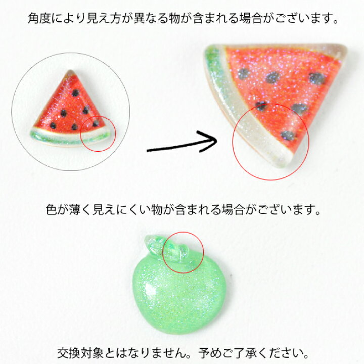 楽天市場】【DecoFactory 感謝祭】【ミニパーツ】 10個 フルーツ 野菜 