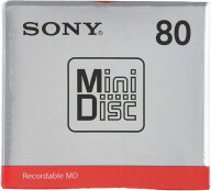 ソニー SONY MD ミニディスク MDディスク 録音用 80分 1枚パック MDW80T MiniDisc 送料無料 4548736017160