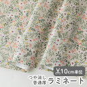 ▼▼▼▼▼【在庫限りOUTLET】生地 布 入園入学 北欧風 ラミネート生地/幅106cm ≪ ビューティフルモーメント - カヤ ≫ 【10cm単位販売】【女の子】【花】【葉】【ベージュ】おしゃれ かわいい デコレクションズオリジナル 韓国 ビニコ Beautiful moment kaya