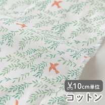 楽天市場】鳥（素材（生地・毛糸）綿・コットン・柄花・植物）（生地 