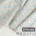 ★8/12 8:59まで★生地 布 入園入学 北欧風 防水コットン/幅109cm ≪ ダブフラワー ≫ 【女の子】【花】【北欧】【ガーリー】【イエロー】【ピンク】総柄 花柄 小花柄 鳥 小鳥 とり bird flower おしゃれ かわいい 韓国