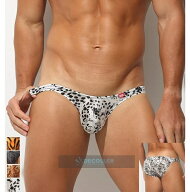 メンズビキニもっこり 男性下着 ローライズ ヒョウ柄 虎柄 メンズインナーセクシー下着 ay752sj