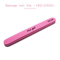 スポンジネイルファイル ピンク 180/240G ジェルネイル