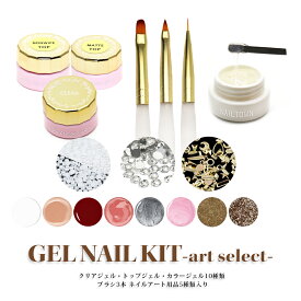 【アウトレット品】ジェルネイルキット アートセレクト ライトなし　ジェルネイル