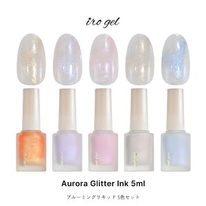 irogel �u���[�~���O���L�b�h �I�[�����O���b�^�[�C���N �S5�F�Z�b�g [ink06,ink07,ink08,ink09,ink10] �e��5ml���� �W�F���l�C�� �j���A���X�l�C��