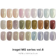 超微粒子4ミクロン マグネットネイル irogel MGシリーズ vol.6 全27色 約3g入り 透明感 クリアカラー ゴ…