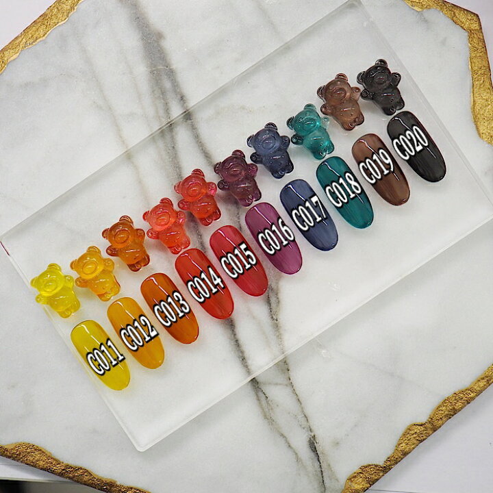 楽天市場 単品販売 秋色クリアカラーシリーズ プロ仕様 化粧品登録済 ネイルジェル Nailgel ネイル資材 ジェルネイル デコパニック 発色良好 Decopanic Decopanic