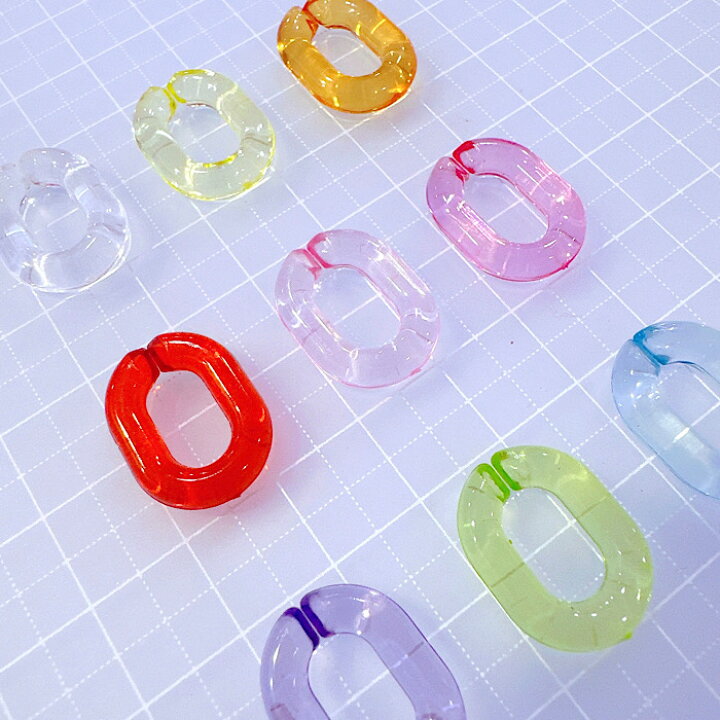 楽天市場】【C136】スケルトンプラチェーン【中サイズ】 プラスチック  