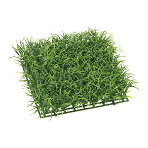 UV プレミアムロンググラスガーデンマット プラスチック ツートングリーン 【屋外対応】 LEE71382TGR フェイクグリーン リーフ マット 人工観葉植物 ロンググラス 屋外対応