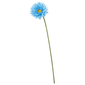 《光触媒》フレンチガーベラ ブルー FLS5327BLHI 造花 アートフラワー スプレイ 光触媒