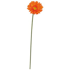 《光触媒》フレンチガーベラ オレンジ FLS5327ORHI 造花 アートフラワー スプレイ 光触媒