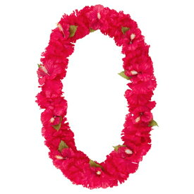 《光触媒》 夏 ハイビスカス ハイビスカス/カーネーションレイ ビューティー FLE7012BEAHI 造花 フラワーレイ 首飾り 光触媒