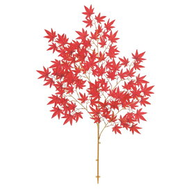 モミジスプレイ L *105 レッド LES5161LRD フェイクグリーン リーフ スプレイ 人工観葉植物 モミジスプレイ 秋 紅葉 もみじ モミジ オータム 秋の造花