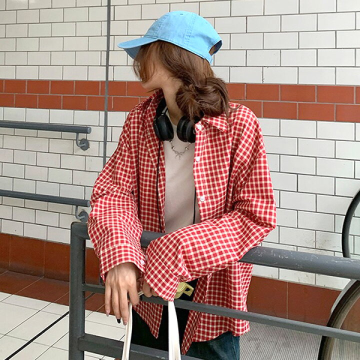 楽天市場】柄シャツ チェック柄 ギンガムチェック チェックシャツ 犬 