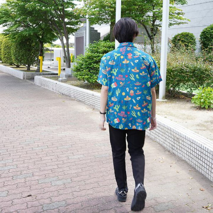 楽天市場 柄シャツ シャツ メンズ レディース 半袖 五分袖 メキシカン柄 サボテン柄 総柄 アロハシャツ ダンス 衣装 ヒップホップ コスチューム 韓国ファッション ストリート系ファッション 大きいサイズ 個性的 ダンス衣装decorative