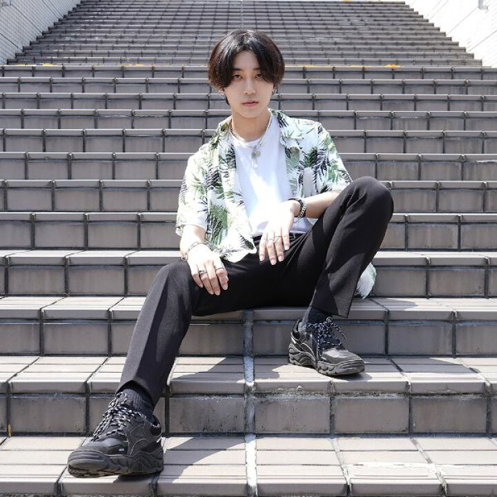 楽天市場 即納あり アロハシャツ 柄シャツ シャツ メンズ レディース 半袖 五分袖 リーフ柄 葉柄 植物柄 シダの葉 総柄 ダンス 衣装 ヒップホップ コスチューム 韓国ファッション ストリート系ファッション 大きいサイズ 個性的 ダンス衣装decorative