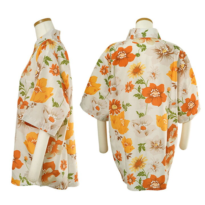 楽天市場】柄シャツ 花柄 フラワー柄 花 フラワー 草花柄 ボタニカル 