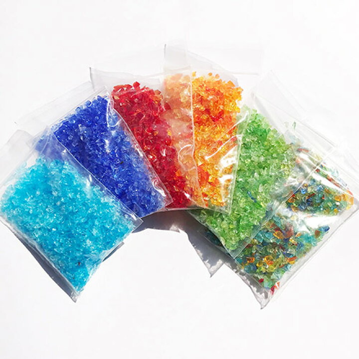 楽天市場】沖縄県産 琉球ガラス カレット 20g レジン 手芸 工芸 工作 