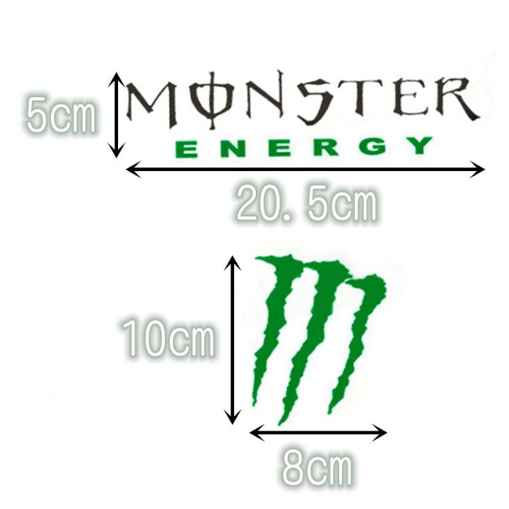 楽天市場 送料無料 Monster Energy Sticker モンスターエナジー ステッカー 自動車 バイク用ステッカー カーステッカー 28 10cmグリーン 黒文字 白文字 G162 Decoste 楽天市場 送料無料 Monster Energy Sticker モンスターエナジー ステッカー 自動車 バイク用ステッカー カーステッカー 28 10cmグリーン 黒文字 白文字 G162 Decoste