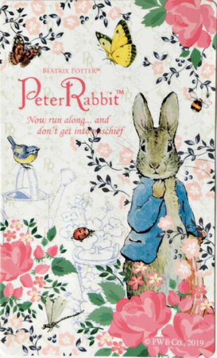 楽天市場 送料無料 Peter Rabbit ピーターラビット Icカードに貼って剥がせるステッカー Ic Card Sticker フラワー Pvc H130 W85mm 日本製 Epr23 Decoste