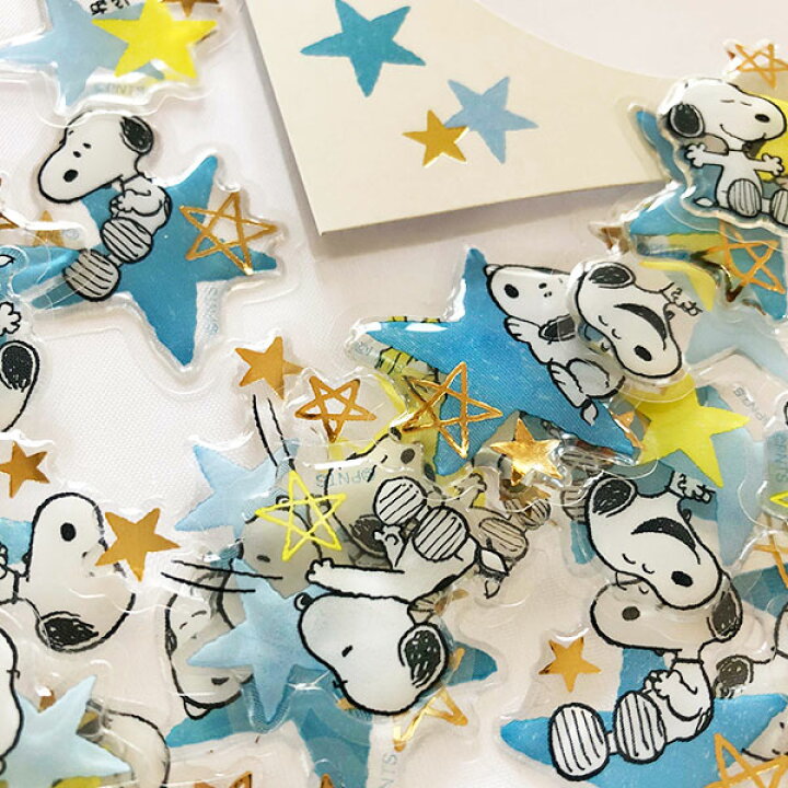 楽天市場 送料無料 スヌーピー ピーナッツ Peanuts Snoopy ぷっくり立体 金箔入り フレークシール 星スター Pvc H1 W100 D5mm 5柄各5個入り Pks2 Decoste 楽天市場 送料無料 スヌーピー ピーナッツ Peanuts Snoopy ぷっくり立体 金箔入り フレークシール 星スター Pvc H1 W100 D5mm 5柄各5個入り Pks2 Decoste