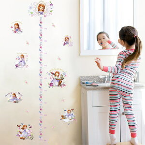yzDisney fBYj[@ȃvZX \tBA sofia princess@q@g@ct@ۈ牀Ɂ@wallsticker EH[XebJ[ ͈80`180cm 30*90cm #G70