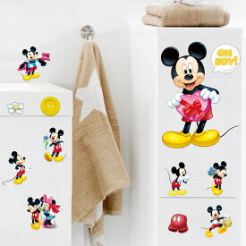 【送料無料】Disney MINNIE MOUSE　バレンタイン　プレゼント　ミッキーマウス　ウォルト・ディズニー ウォールステッカー 20*30cm #G62