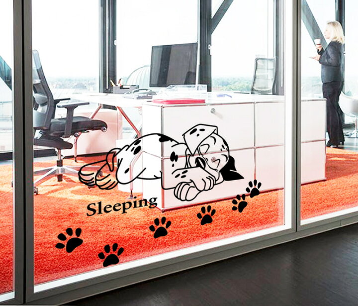 楽天市場 送料無料 ディズニー 101匹わんちゃん 犬 ウォールステッカー 57 26cm 647 Decoste