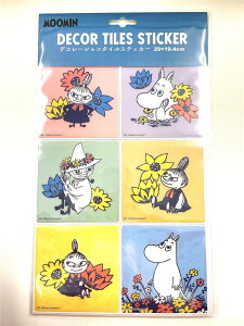 �y���������z���[�~���@MOOMIN�@���ɋ����\���Ă͂�����v�b�N������ �f�R���[�V���� �^�C���X�e�b�J�[�@�t�����[�@�^�C��6�@PVC �ǎ��@H347*W200mm�@6������ MON57