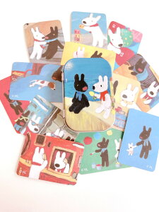 �y���������z���T�ƃK�X�p�[�� Gaspard et Lisa �ʃP�[�X�X�e�b�J�[ 12���e3������ ���V�[�� �~�j�X�e�b�J�[ �ʃP�[�X�t H40×W60×D17mm GL26