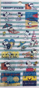 �y���������z�X�k�[�s�[ �s�[�i�b�c PEANUTS �\���Ĕ�������@���킢���L���L���^�C�v�@�X�e�b�J�[�@�o�J���X PVC H200*W90mm PKS303