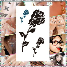 楽天市場 黒バラ ネイルシールの通販